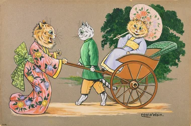 Le coup de foudre, vers 1902-10